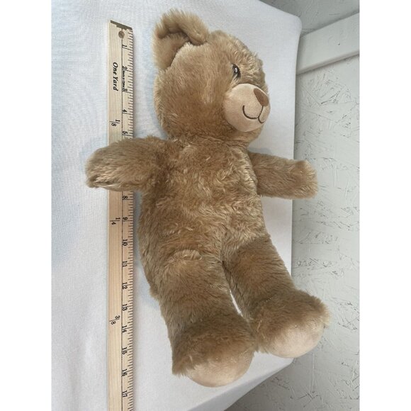 Build A Bear Plush Teddy Tan Stuffed Light Brown 16 BAB Embroidered Eyes - Picture 7 of 8